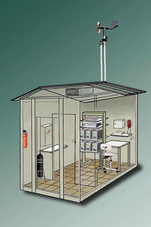 Автоматическая станция контроля загрязнения атмосферного воздуха